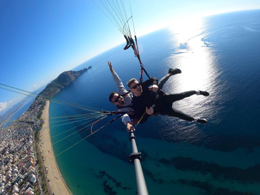 From Antalya: Alanya Paragliding Experience With Beach Visit - Activity Inclusions