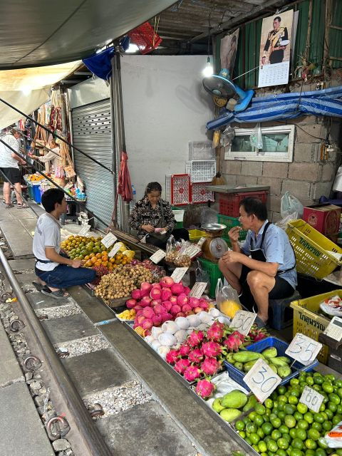 From Bangkok: Train Market & Floating Market - Damnoen Saduak Floating Market