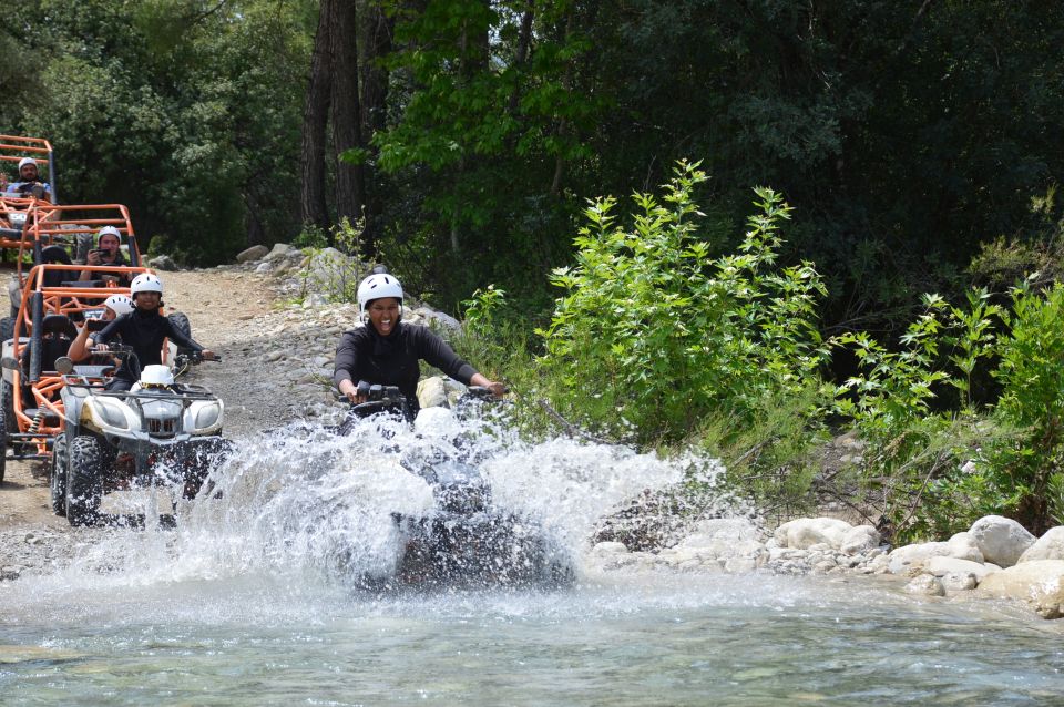 From Belek: Fully Combo Zipline, Quad Safari, Rafting, Lunch - Location and Directions