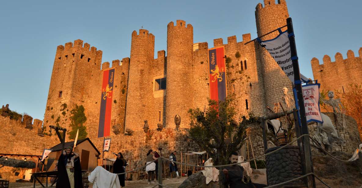 From Caldas Da Rainha or Obidos: Obidos Castle & Nazaré Tour - Obidos Castle Exploration Highlights