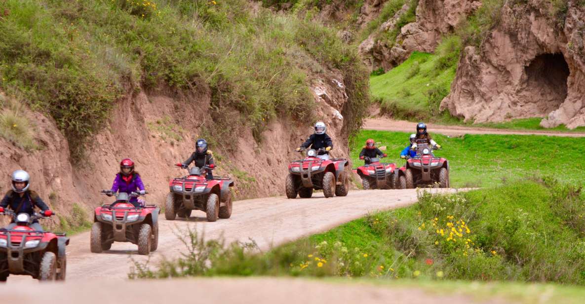 From Cusco: 2-Day ATV Tour to Sacred Valley and Machu Picchu - Day 1 Itinerary