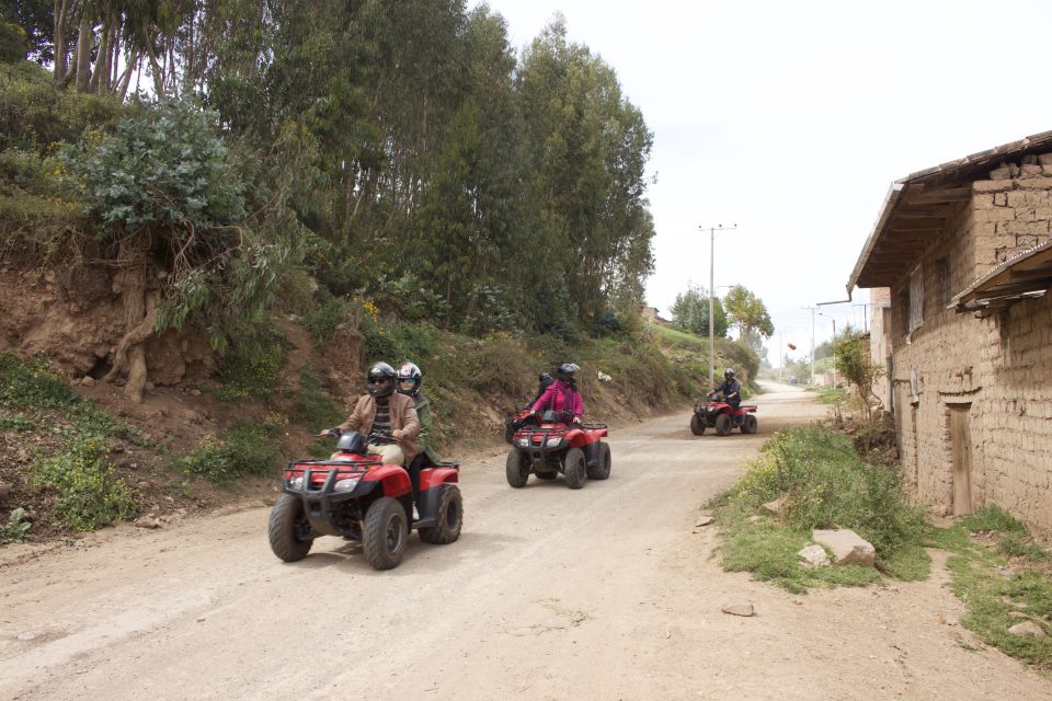 From Cusco: Moray and Salt Mines Quad Bike ATV Tour - ATV Practice Session