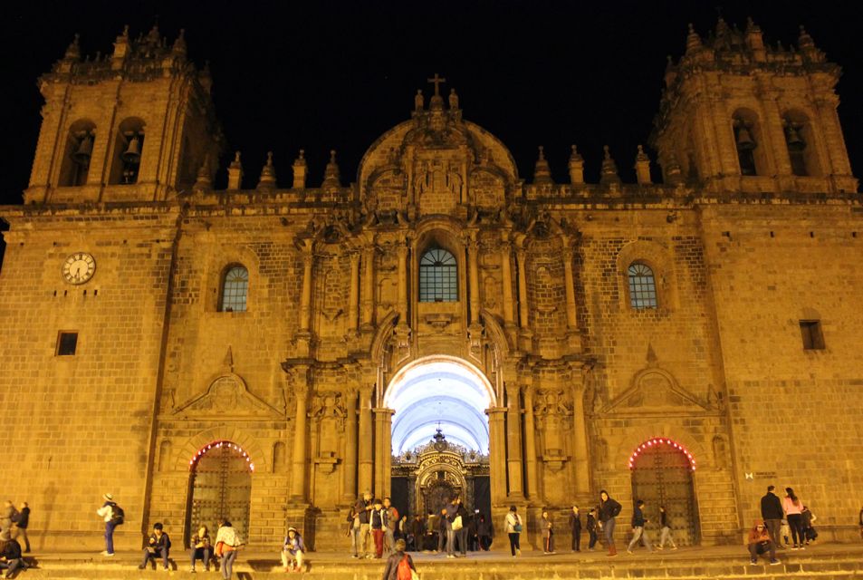 From Cusco: Night Tour Private by the Historical Center - Mirador Desde El Cristo Blanco Night Tour