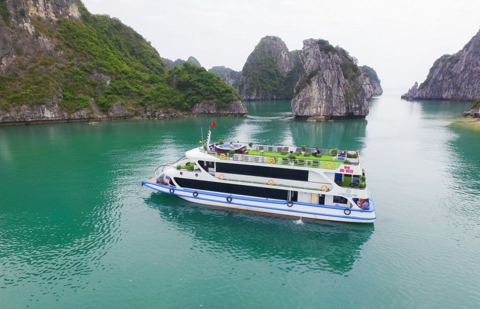 From Hanoi: Ha Long Bay Luxury Cruise Day Tour With Jacuzzi - Activities Included