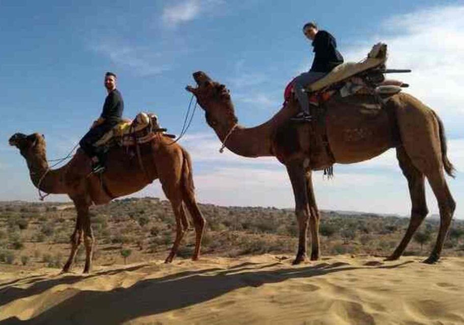 From Jaisalmer : Private Transfer To Sam / Khuri Sand Dunes - Flexible Cancellation Policy