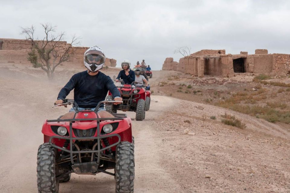 From Marrakech : Agafay Desert Quad Bike Adevnture - Return to Marrakech