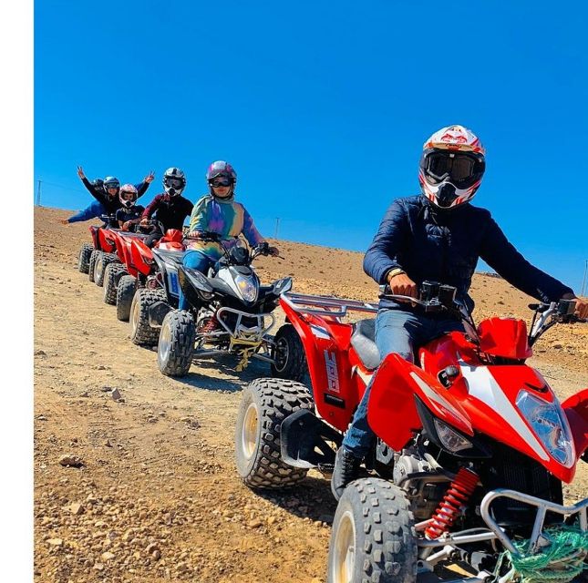 From Marrakech: Agafay Desert Quad Biking Tour With Transfer - Logistics