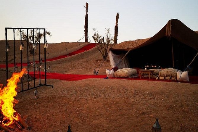 From Marrakech: Magical Dinner In Agafay Desert Under the Stars - Cancellation Policy and Weather Conditions