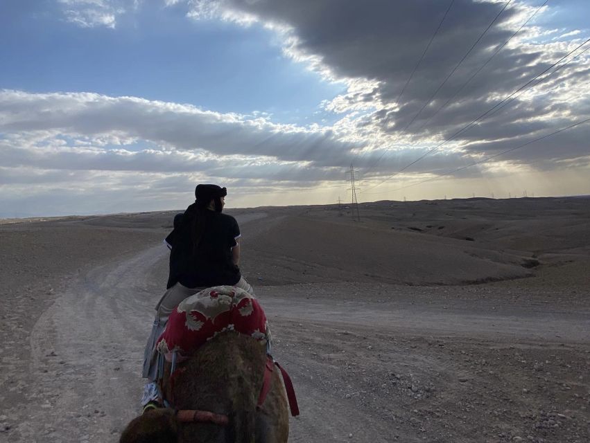 From Marrakesh: Agafay Desert Quad, Camels, Dinner, and Show - Relaxation in Unique Pools