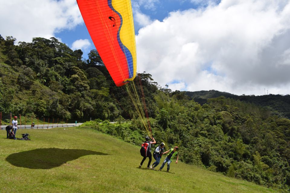 From Medellin: Private Paragliding Tour Over Waterfalls - Additional Details