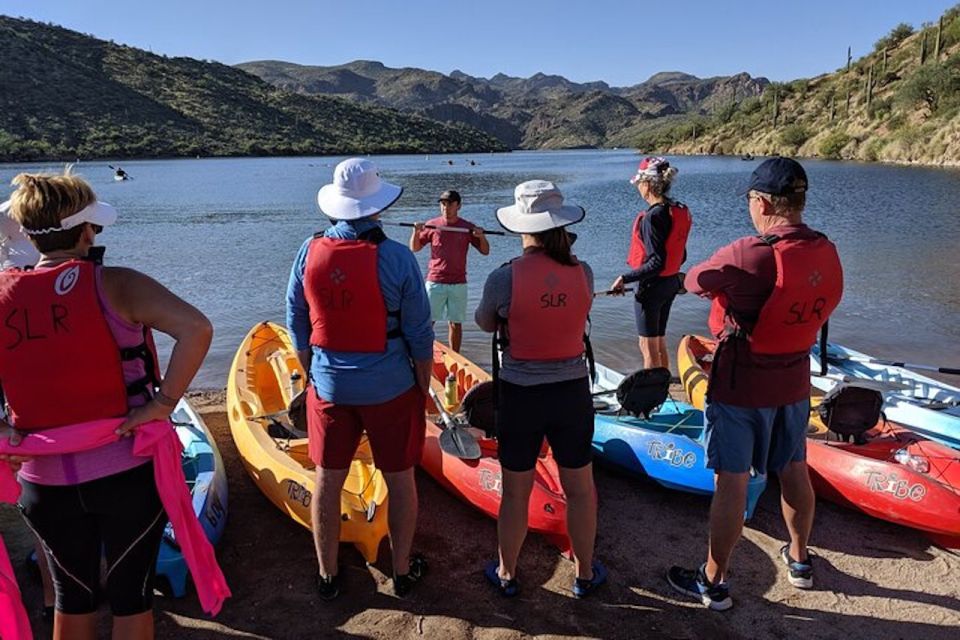 From Mesa: Self-Guided Kayaking Trip on Saguaro Lake - Practical Information