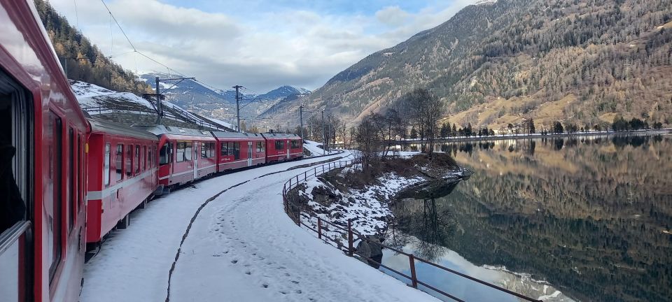 From Milan: Bernina Train, Swiss Alps & St. Moritz Day Trip - Full Description