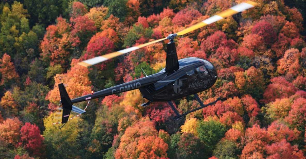 From Montreal: Scenic Montérégie Helicopter Tour - Flight Details and Conditions to Note