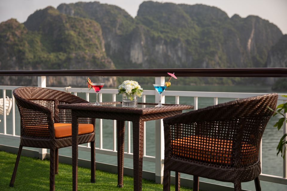 From Ninh Binh Dora Cruise Ha Long Bay: Private Balcony Room - Pickup Service