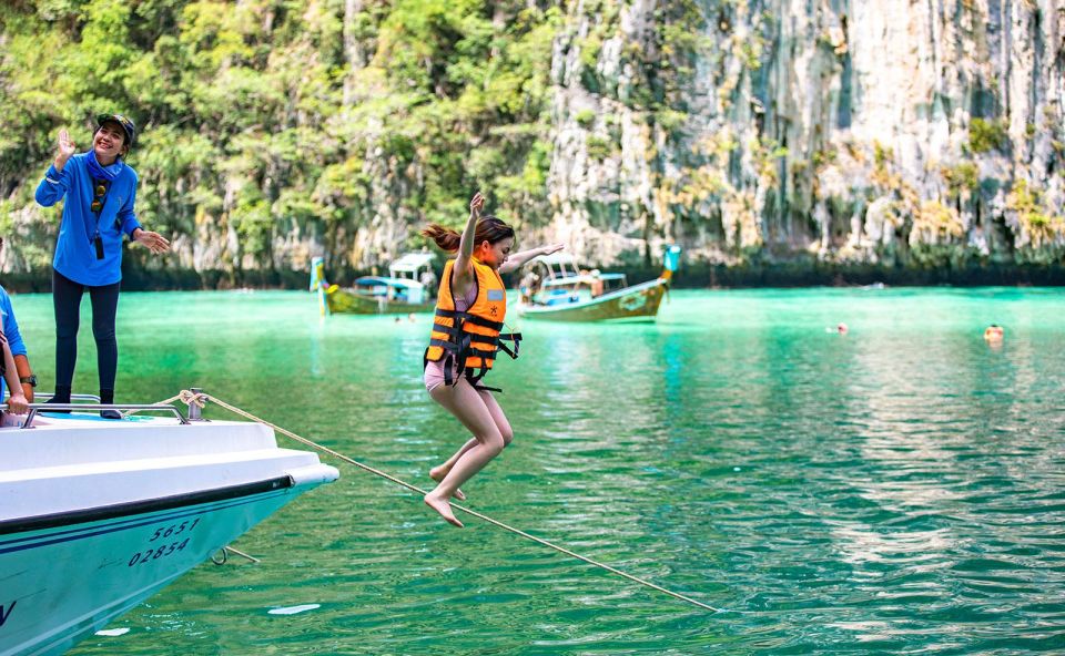 From Phi Phi: Sunset & Plankton Swim Tour By Speedboat - Visiting Maya Bay