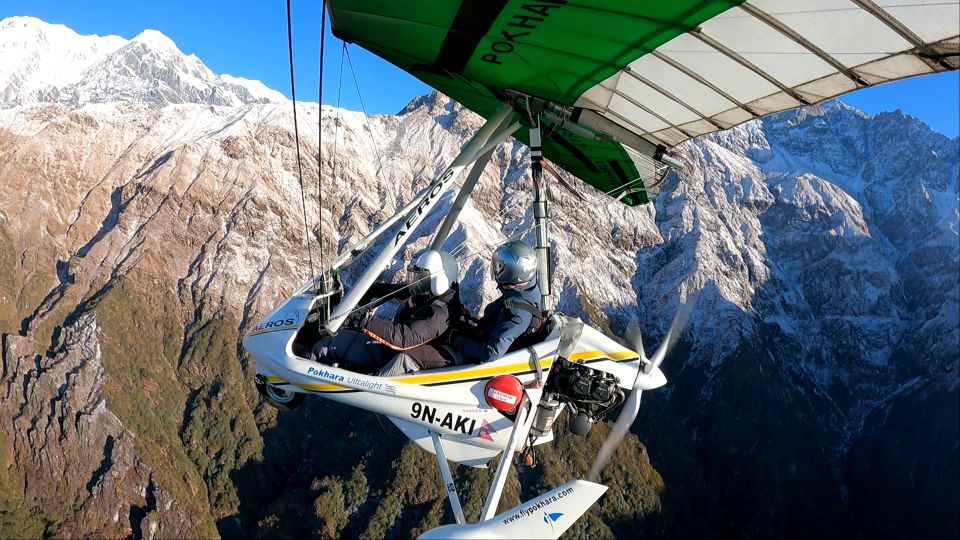 From Pokhara: 30 Minutes Ultralight Flight(Close to Fishtail - Flight Experience