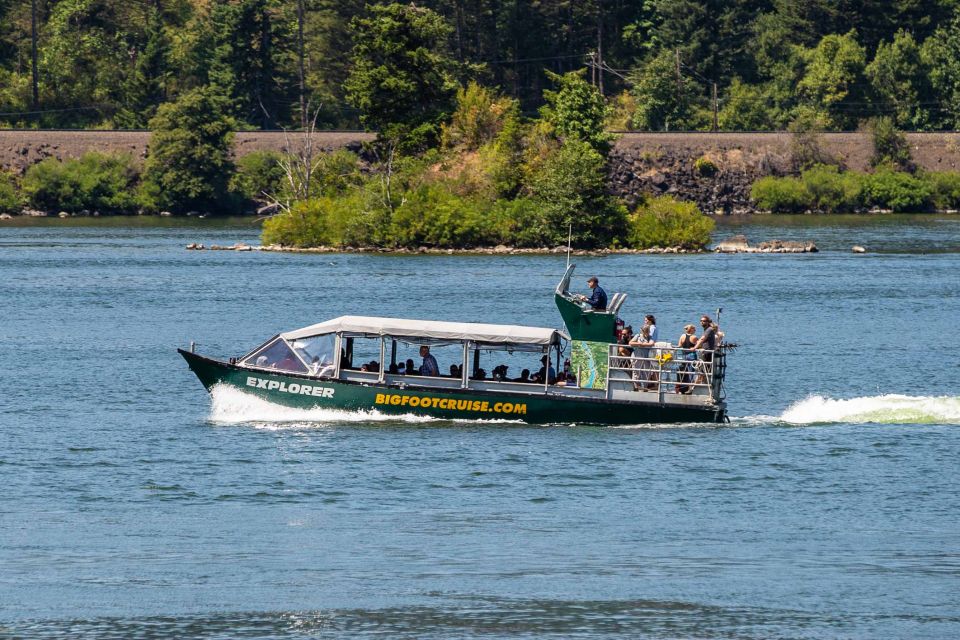 From Portland: 7 Wonders of the Gorge Jetboat Cruise - Captivating Beacon Rock