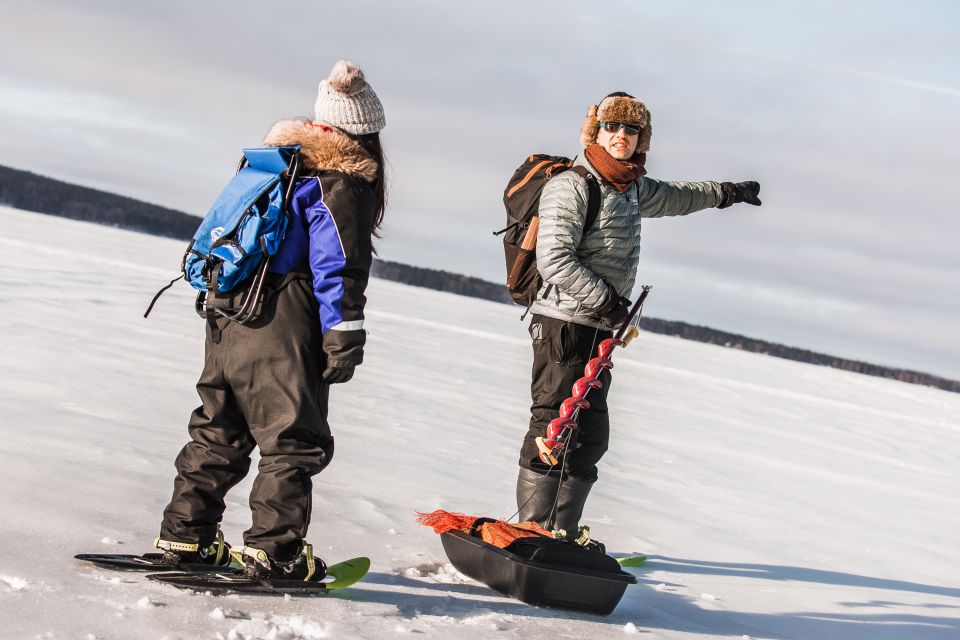 From Rovaniemi: Snowshoeing and Ice Fishing Tour - Review Details