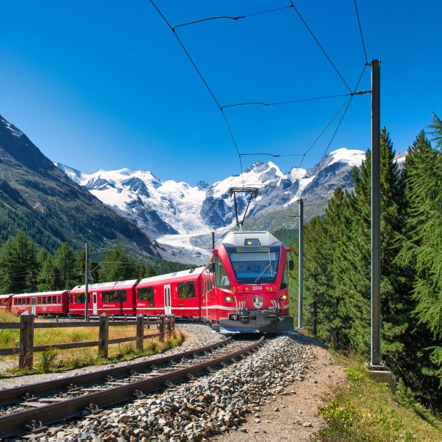 From Saint Moritz: Bernina Train to Tirano - Product Details