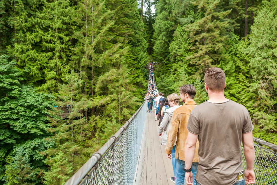 From Vancouver: Grouse Mountain & Capilano Suspension Bridge - Reserve & Gift Options