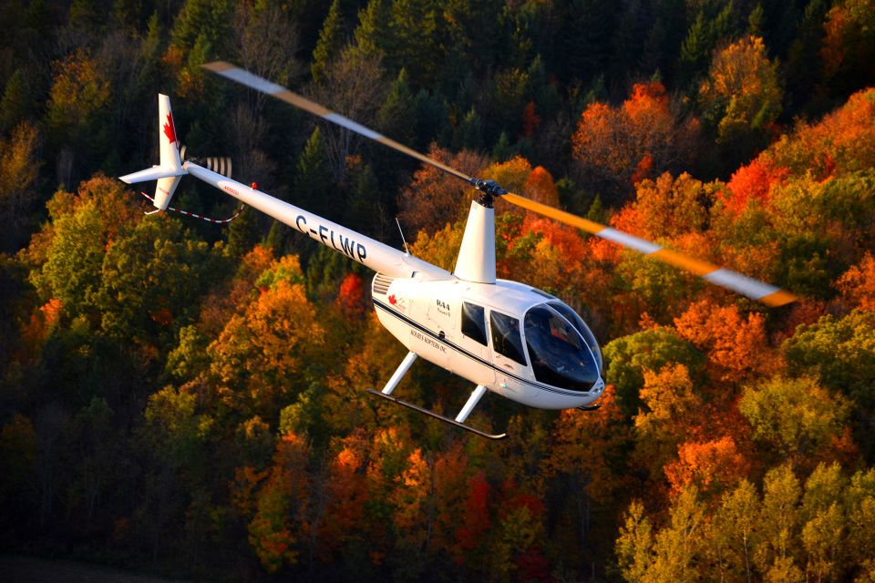 Gananoque: Helicopter Tour With Craft Brewery Stop and Lunch - Common questions
