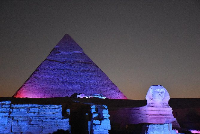 Giza Pyramids Sound & Light Show At Night - Common questions