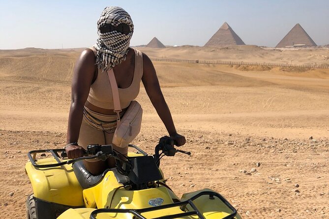 Giza Pyramids, Sphinx, ATV Bike, Lunch,Camel Ride, Dinner Cruise& Shopping Tour - Traveler Photos and Reviews