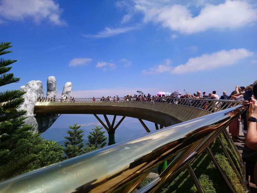 Golden Bridge With Guide, Lunch &Transfer From Chan May Port - Logistics