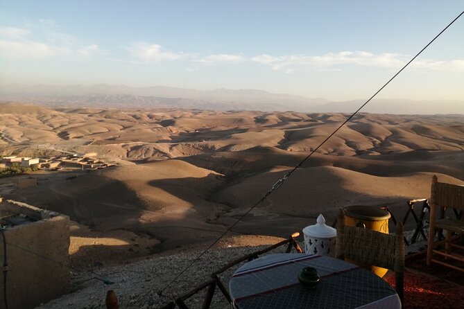 Golden Horizons: Sunset Splendor in the Agafay Desert - Convenient Travel Information and Photos