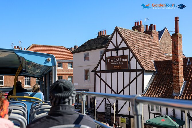 Golden Tours York Hop-On Hop-Off Open Top Bus Tour With Audio Guide - Cancellation Policy