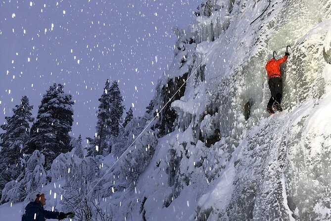 Guided Ice Climbing Activity in Pyhä - Ice Climbing Gear