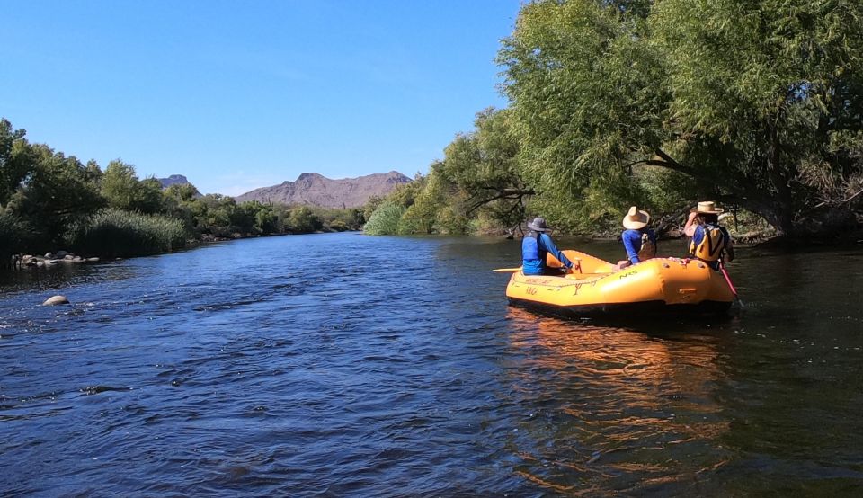 Guided Rafting on the Lower Salt River - Logistics