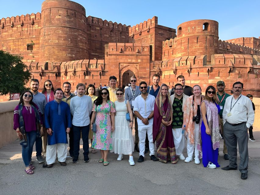 Guided Taj Mahal, Agra Fort & Jama Masjid Walking Tour - Participant Requirements and Attire