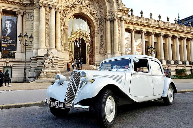 Half Day Paris Tour in Vintage Car & Moulin Rouge - Guided Experience Included