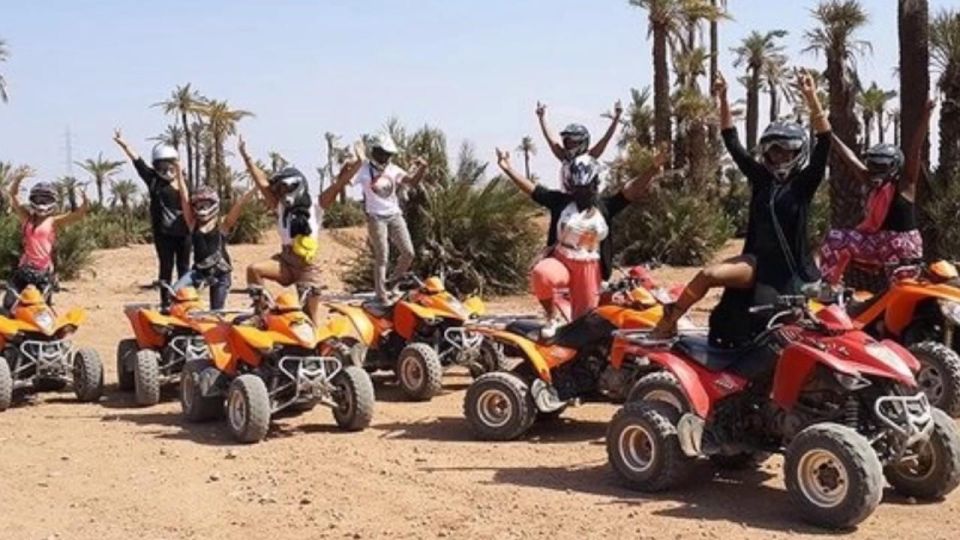 Half-Day Quad Biking Tour Marrakech Palmeraie - Tour Highlights