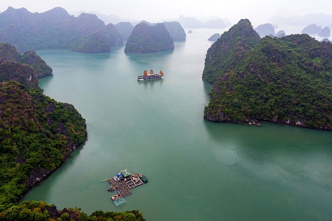 Halong Bay 3 Days 2 Nights on PEONY CRUISES 5 Stars LUXURY - Island Excursions