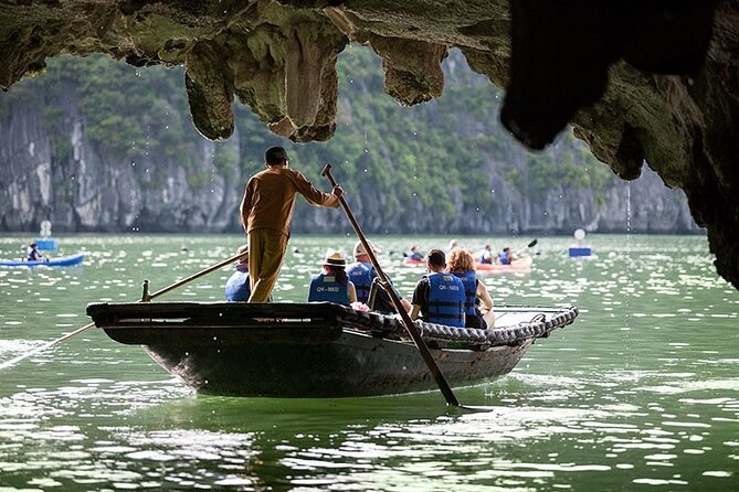 Halong Excursion Cruise With Kayaking, Swimming & Cave Visit - Cave Exploration Experience