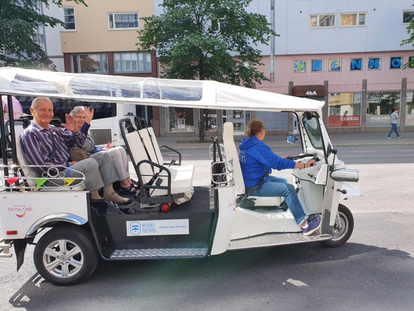 Helsinki City: 2.5-Hour City Tour With Electric Tuktuk - Free Cancellation Policy