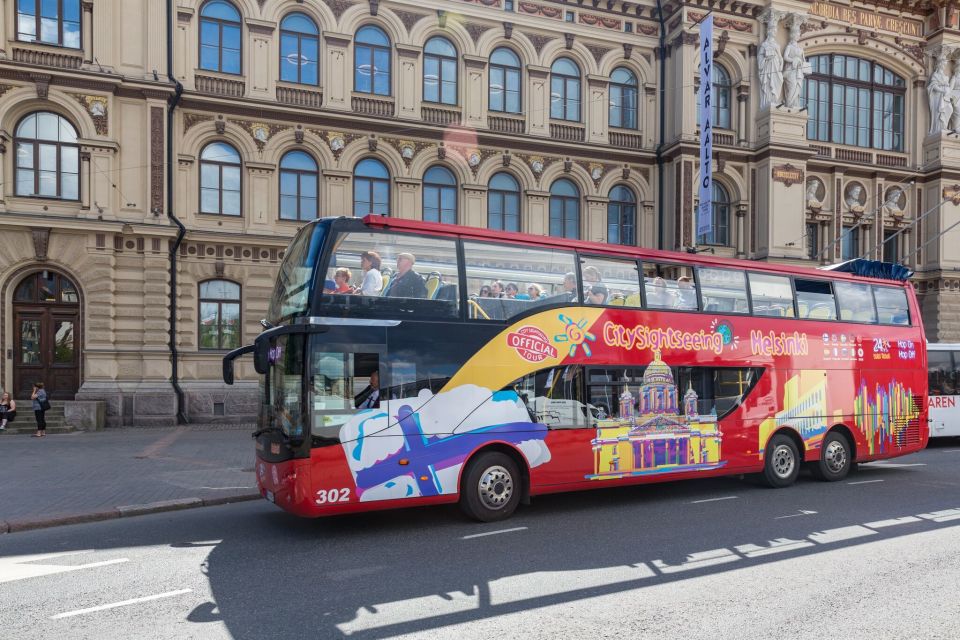 Helsinki: City Sightseeing Hop-On Hop-Off Bus Tour - Tour Features