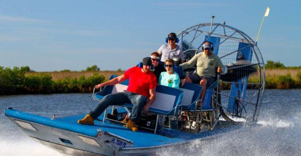 Homosassa: Gulf of Mexico Airboat Ride and Dolphin Watching - Logistics and Booking