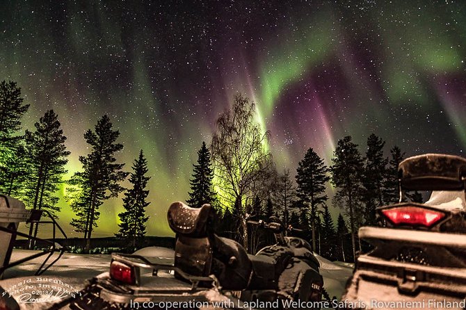 Hunting Northern Lights by Snowmobiles - Capturing the Magic With Photography