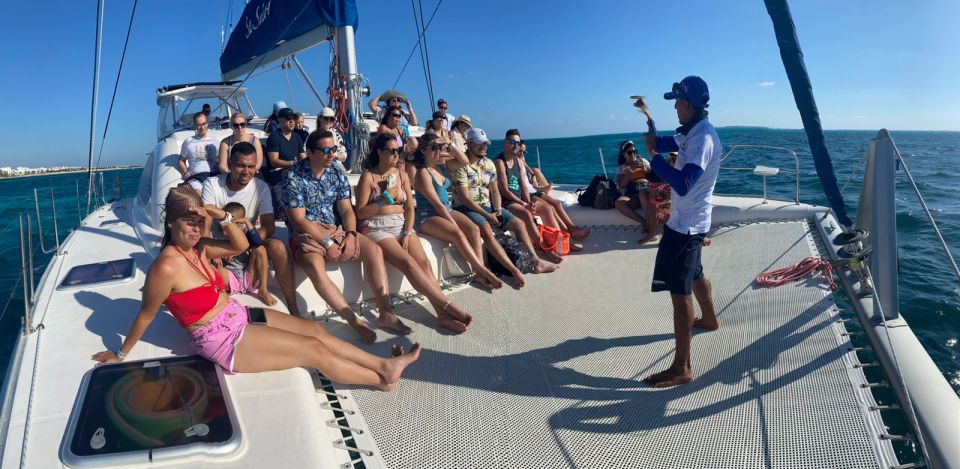 Isla Mujeres: Catamaran With Snorkel, Open Bar, and Transfer - Additional Information