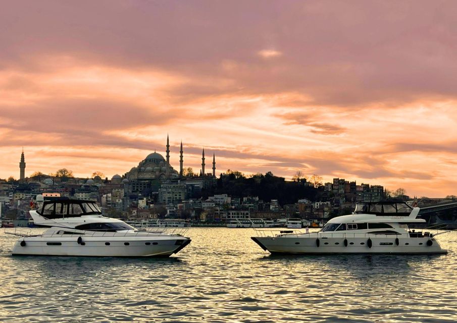 Istanbul: Small Group Sunset Cruise on Luxury Yacht - Onboard Amenities and Services