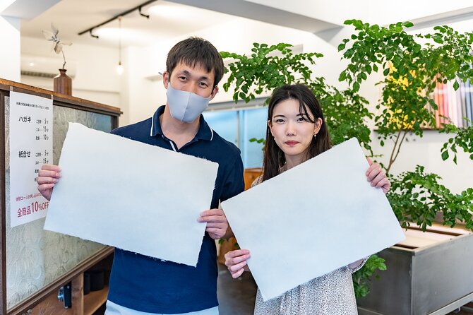 Japanese Paper Washi Making Experience in Asakusa - Additional Information