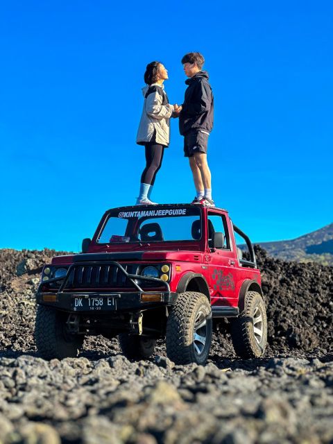 Jeep Pinggan Sunrise and Black Lava Mount Batur - Location Options for Pickup and Drop-off