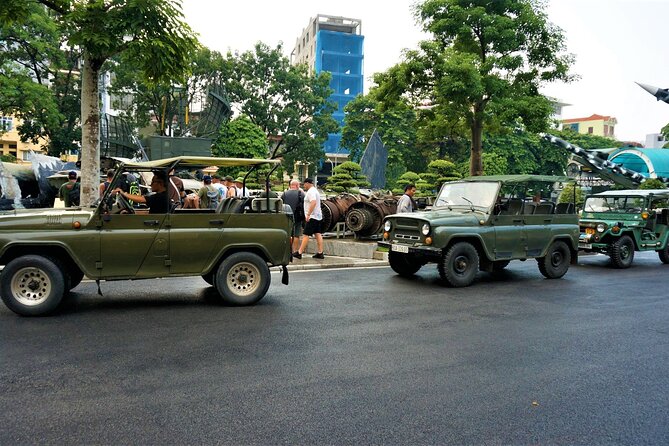 Jeep Tours Hanoi: City & Countryside Half Day Jeep Tours Combo - Meeting and Pickup Details