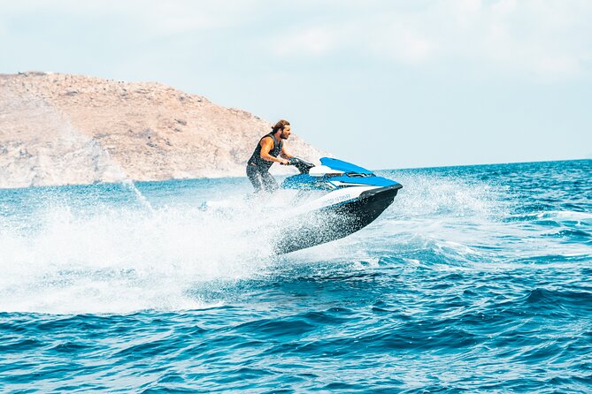Jet Ski Adventure in Super Paradise Beach Bay, Mykonos - Safety Gear and Storage Provided
