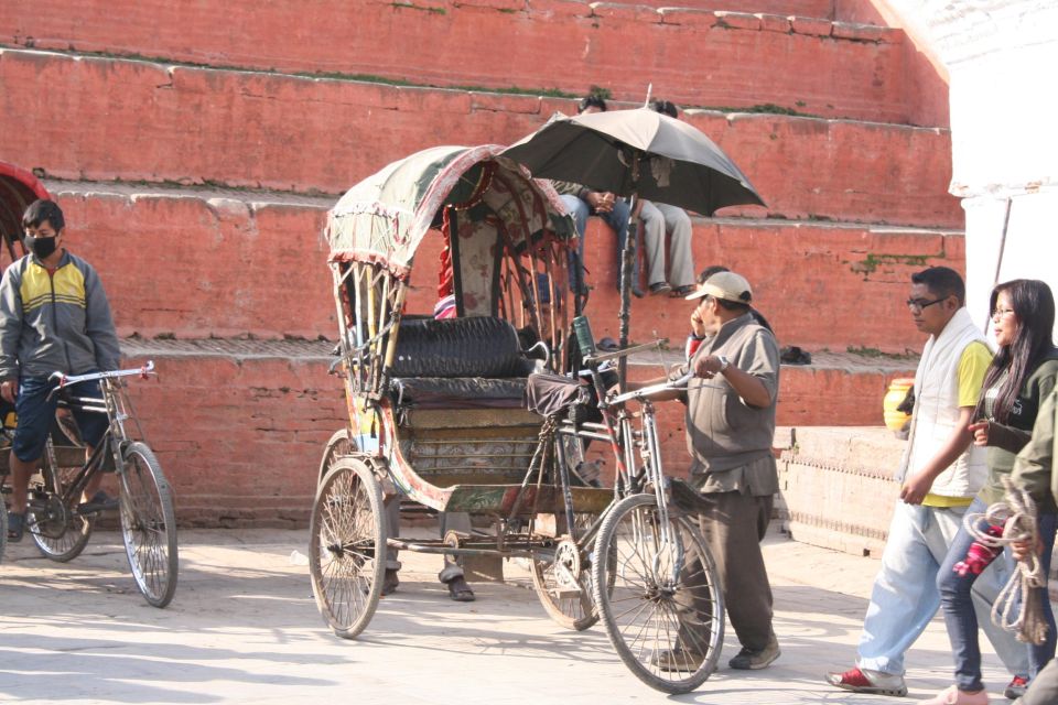 Kathmandu's Tourist Hub Thamel Sightseeing by Rickshaw - Local Traditions Discovery