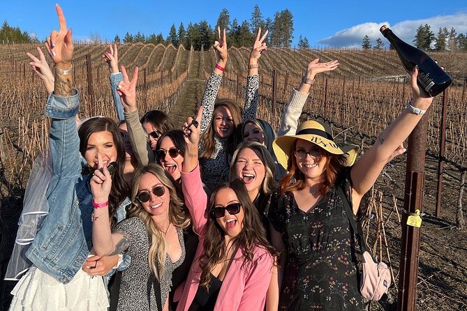 Kelowna Bachelorette Half Day Wine Tour Guided With 4 Wineries - Common questions