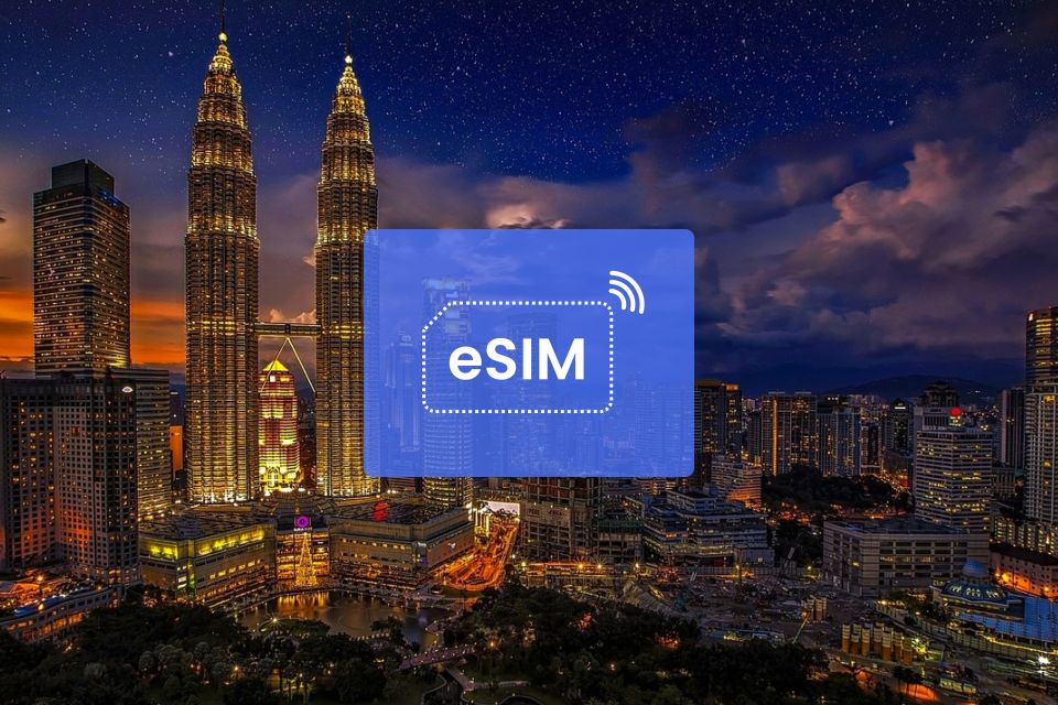 Kuala Lumpur: Malaysia/ Asia Esim Roaming Mobile Data Plan - Participant Requirements for Installation